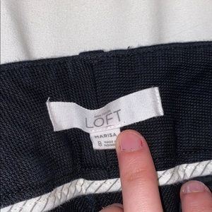 Black Loft Work Pants